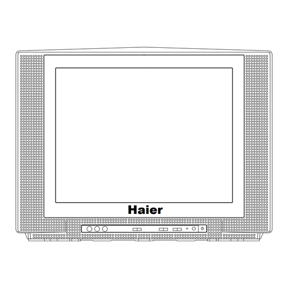 Haier HTX21S31 Service Manual