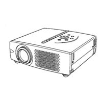 Sanyo PLC-SW20A Service Manual