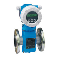 Endress+Hauser Promass 83 Installation Instruction