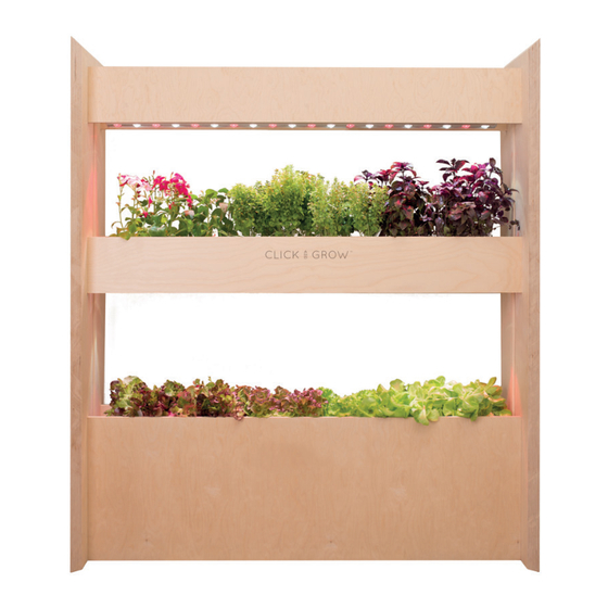 Click & Grow Wall Farm Assembly Manual