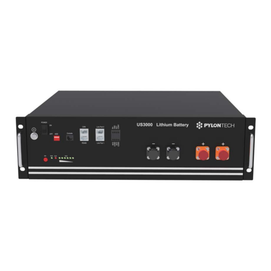 Pylontech US3000 Plus Product Manual