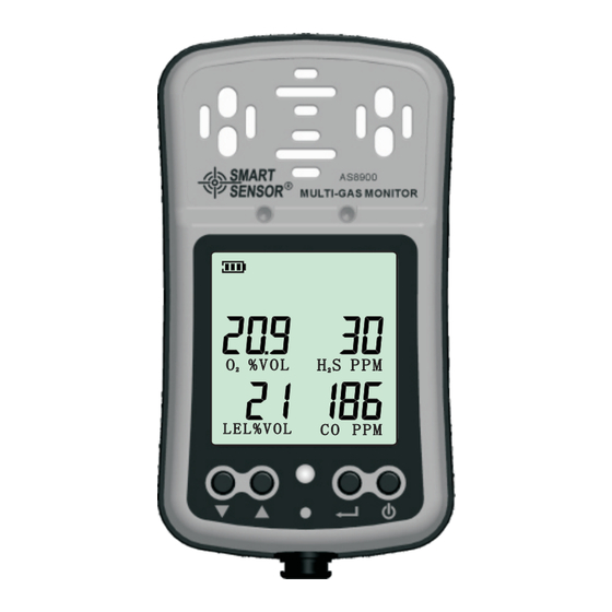 iSweek AS8900 Gas Detector Manuals