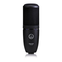 AKG PERCEPTION 120 USB User Instructions