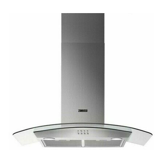 User Manuals: Zanussi ZHC 613 Cooker Hood