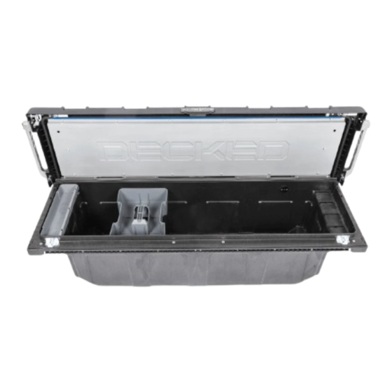 DECKED TOOL BOX Installation