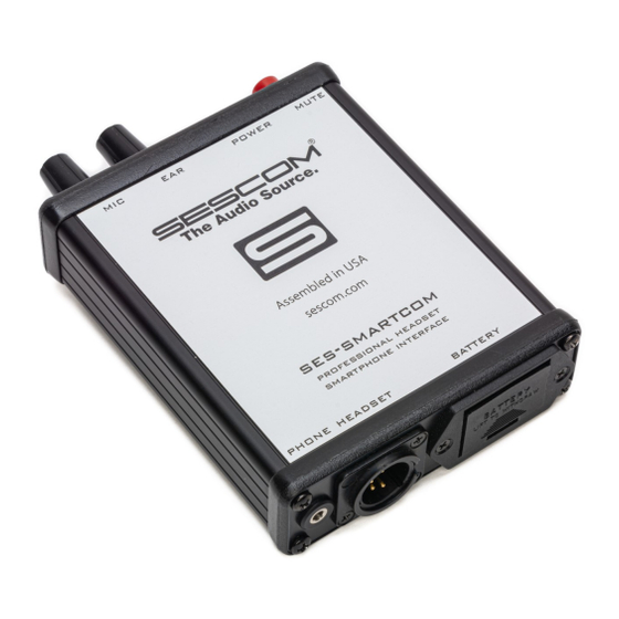 sescom SES-SMARTCOM Setup & User Manual