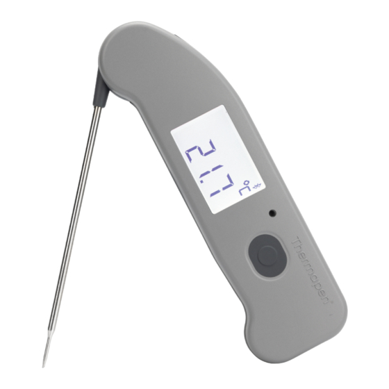 ETI THERMAPEN ONE BLUE Operating Instructions