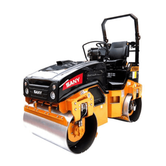 SANY STR30C-8 Safety, Operation & Maintenance Manual/Parts List