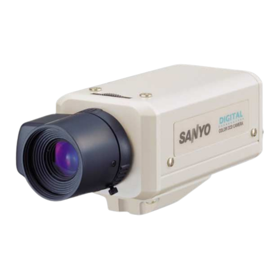 Sanyo VCC-6584DN - CCTV Camera Specifications