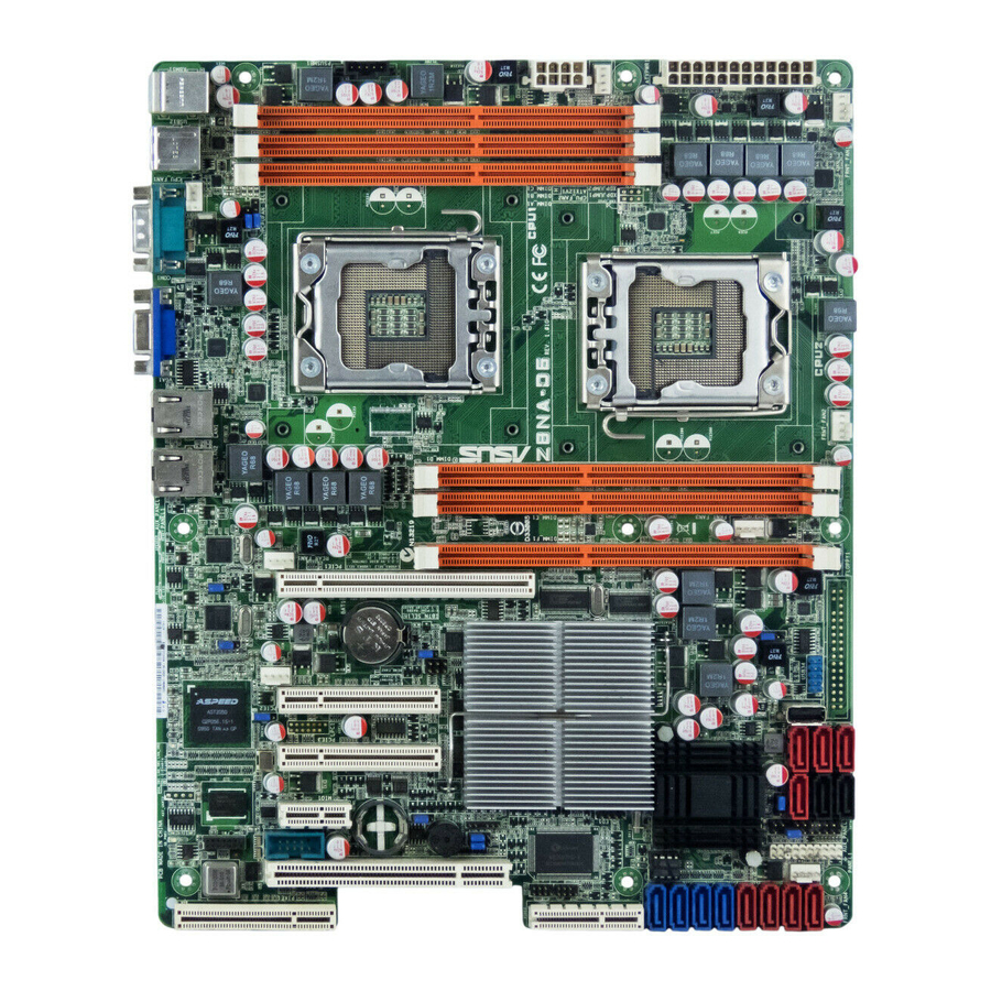 Asus Z8NA-D6 - Motherboard - ATX Manuals