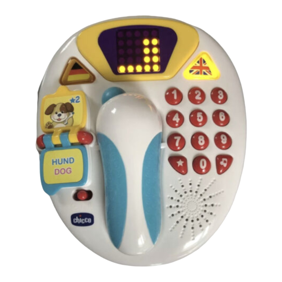 Chicco Hello Baby Animals Instruction Manual