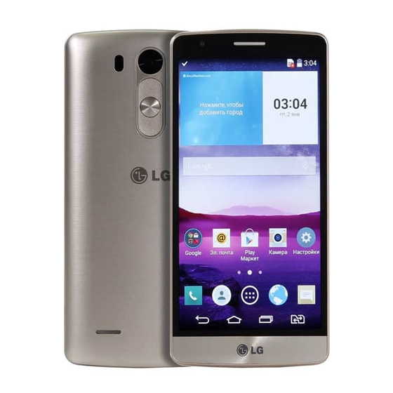 LG G3s D724 User Manual