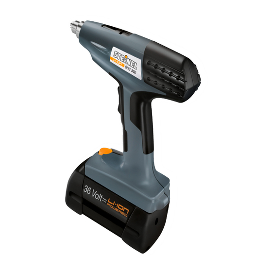 STEINEL BHG 360 Li-Ion Manual