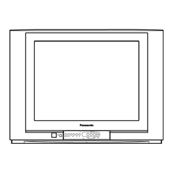 Panasonic TC-25FJ20R Service Manual