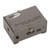 Gefen ULTRA HD EXT-HDBOOST-141 User Manual