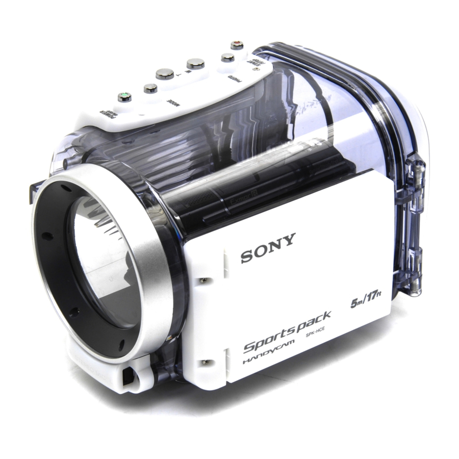 Sony SPK-HCE Operating Instructions