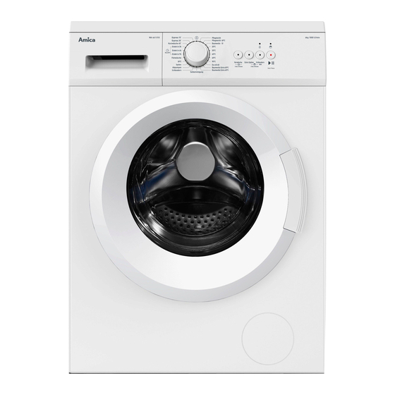 Amica WA 461 010 Quick Start Manual