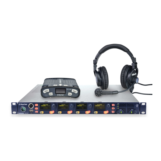 Clear-Com HelixNet Release Notes