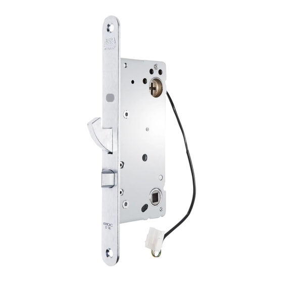Assa Abloy 81 C Series Manual