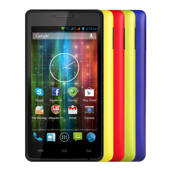 Prestigio MultiPhone 5500 Manuals