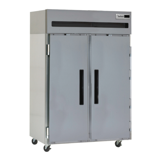 Delfield 6100XL Service, Installation And Care Manual