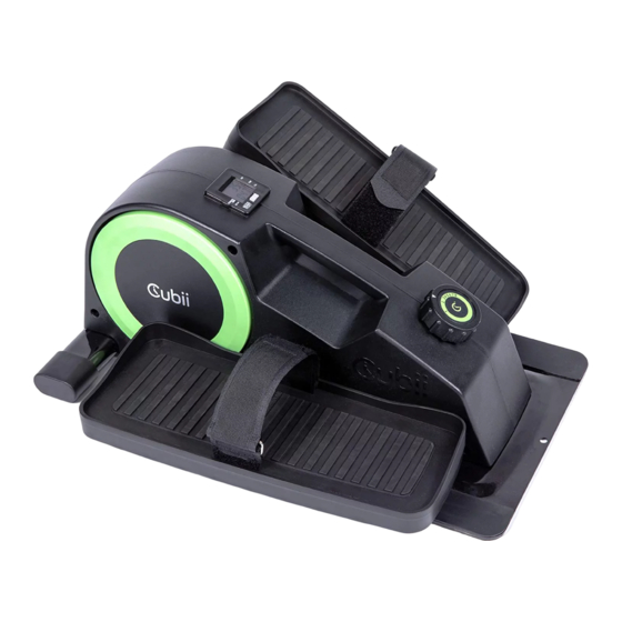 Cubii JR2 Owner's Manual