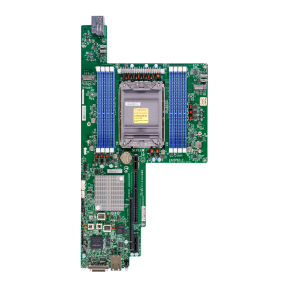 Supermicro X12SPED-F Manuals