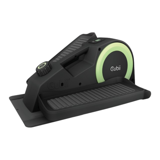 Cubii JR2 Quick Start Manual