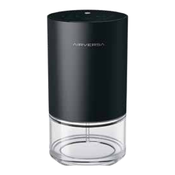 User Manuals: AIRVERSA SCENTA+ Waterless Diffuser