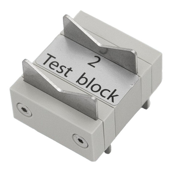 Schaller Test block User Manual