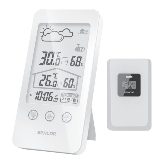 Sencor SWS 3000 User Manual