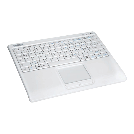 Targa MK20 Mini Keyboard Manuals