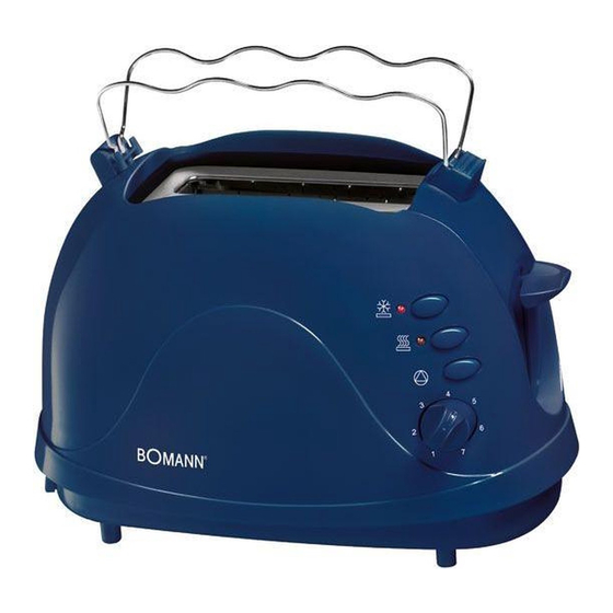BOMANN TA 240 CB Instruction Manual
