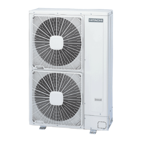 Hitachi RAS-6HNP1E Installation And Operation Manual