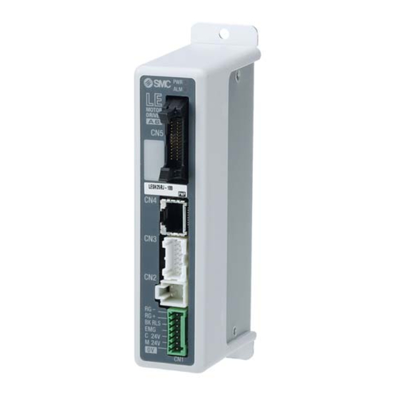 SMC Corporation LECA6 Series Operation Manual