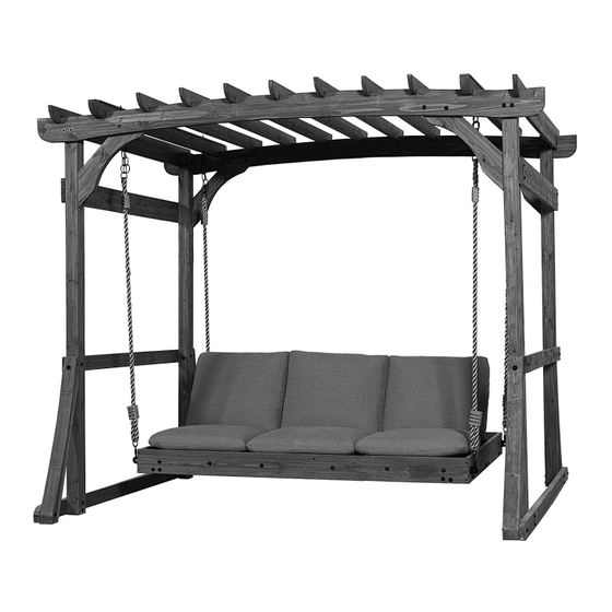 Backyard CLAREMONT OUTDOOR LOUNGER Owner's Manual & Assembly Instructions