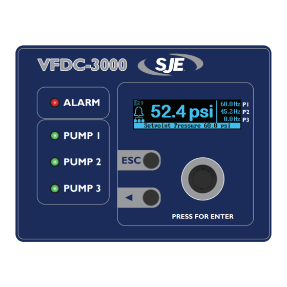 SJE VFDC-3000 User Manual