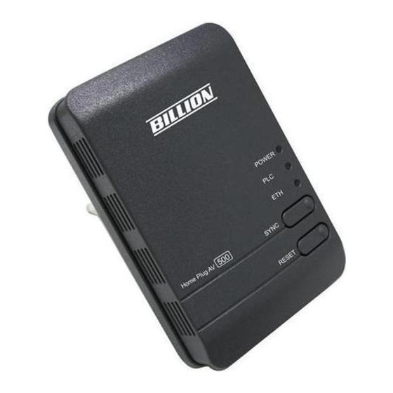 Billion BiPAC 2075 Quick Start Manual