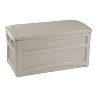 Suncast Brilliant by Design Deck Box DB7500 Owner's Manual