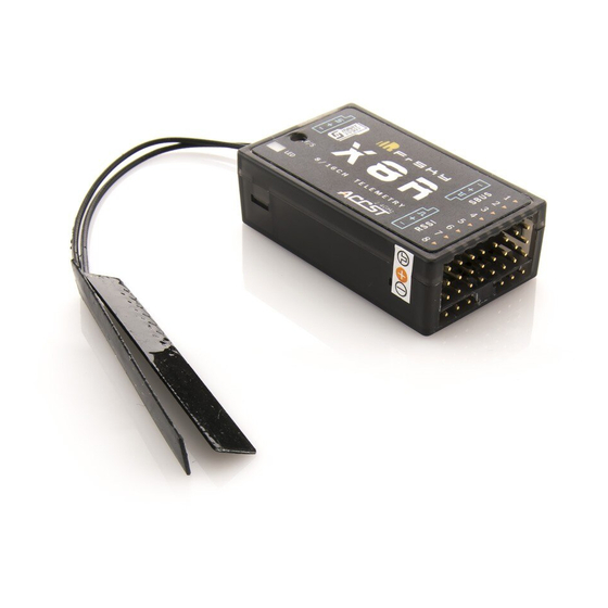 FrSky X8R Instruction Manual