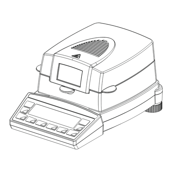 Precisa XM 50 Operating Instructions Manual