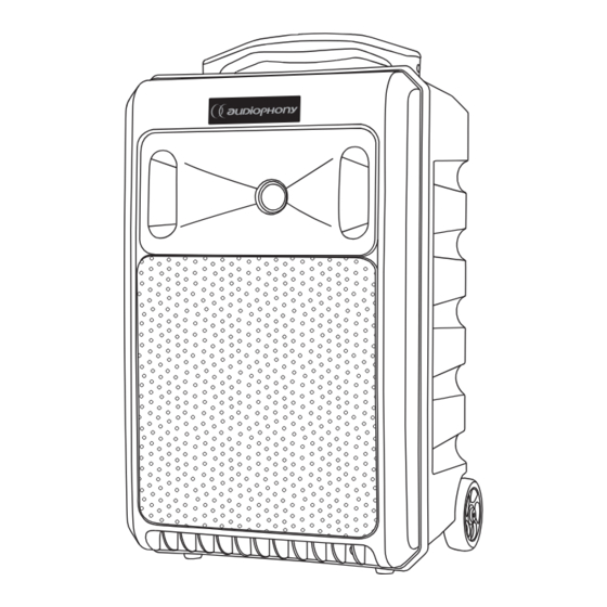 audiophony CD-RUN BT User Manual