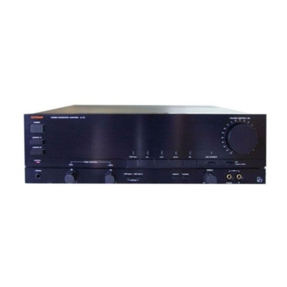 Luxman LV-122 Service Manual