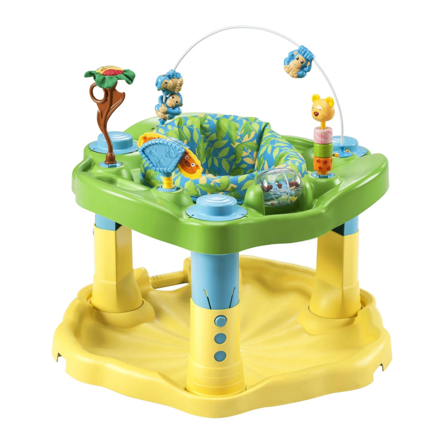 Evenflo Exersaucer ZOO FRIENDS - Activity Center Manual