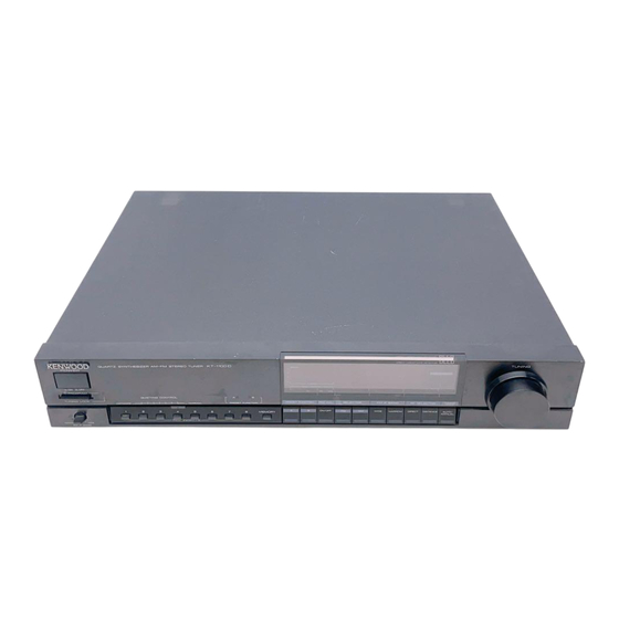 Kenwood KT-1100D Service Manual