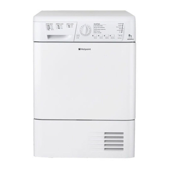 Hotpoint TCL780 Instruction Booklet