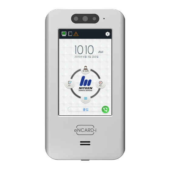 Nitgen eNCard-i User Manual