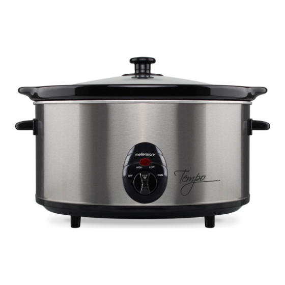 Mellerware TEMPO 27560A Manual