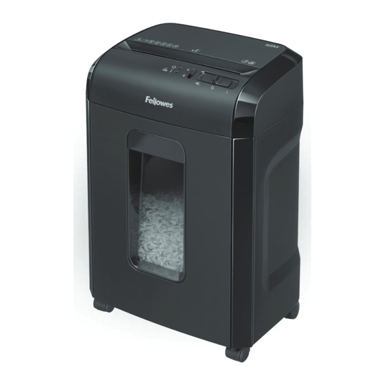 Fellowes The World's Toughest Shredders Microshred 10M Quick Start Manual