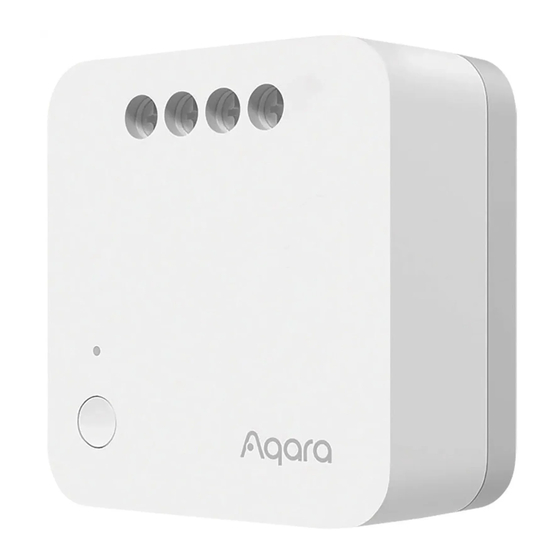 Aqara T1 Quick Start Manual